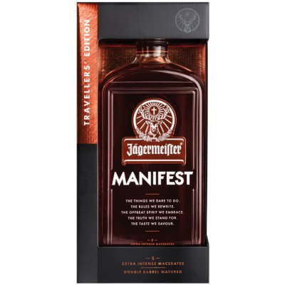 Jägermeister Manifest 38% 1 l (holá láhev)