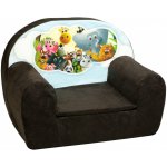 Fimex Dětské křesílko Afrika hnědé – Sleviste.cz