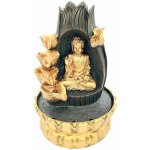 Nefertitis Pokojová fontána Buddha v lotosovém květu 26 cm – Zboží Dáma