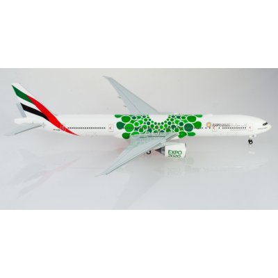 Herpa Boeing B777-31HER dopravce Emirates EXPO 2020 Spojené Arabské Emiráty 1:200 – Zboží Mobilmania