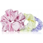 BrushArt Daisy Dreams Satin Scrunchies Set gumičky do vlasů 3 ks – Zboží Mobilmania