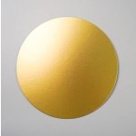 Cake Star Podložka pod dort tenká zlatá matná kruh 30 cm 1 ks – Sleviste.cz