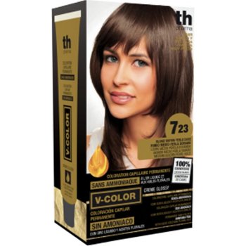 TH Pharma Barva na vlasy V-color středně zlatavá perlově zlatá 7.23