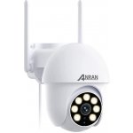Anran P3 Max-50M IP WiFi Kamera Bílá 661372 – Zboží Mobilmania