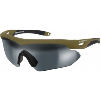 Brýle lehké střelecké Nighthawk 3 skla zelené