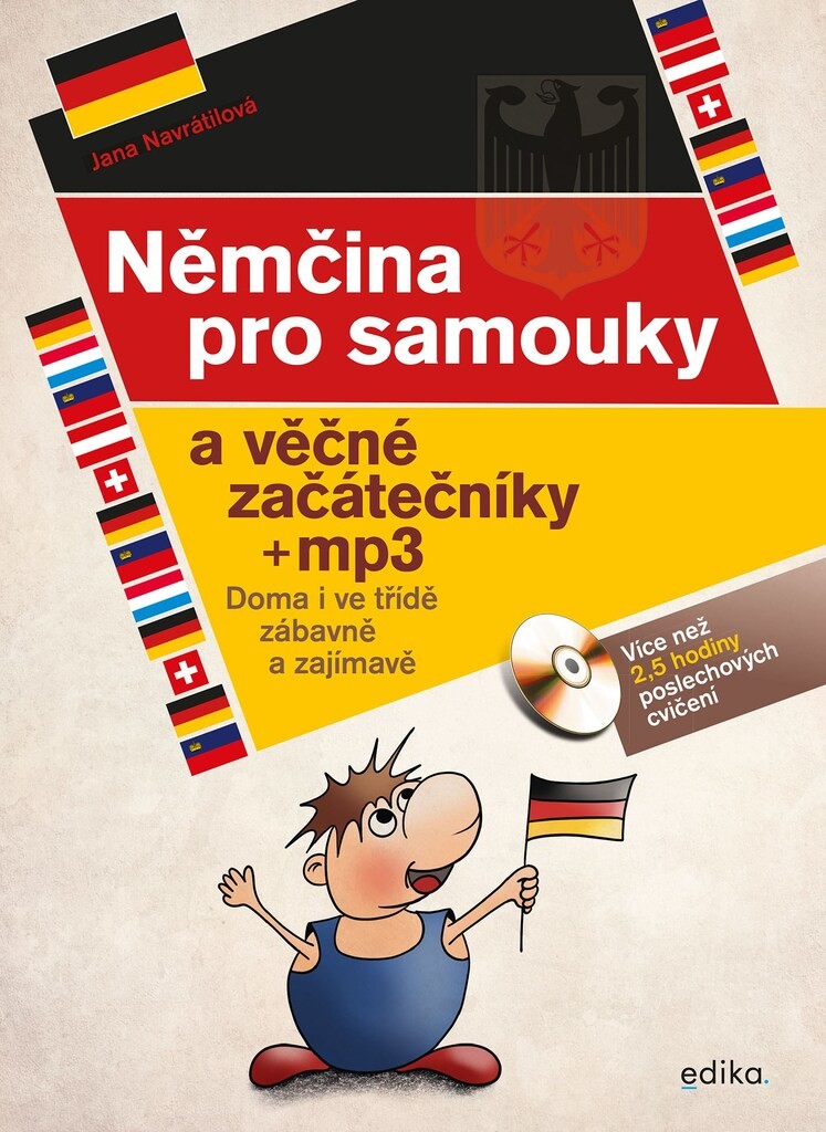 Němčina pro samouky a věčné začátečníky + mp3 - Navrátilová Jana