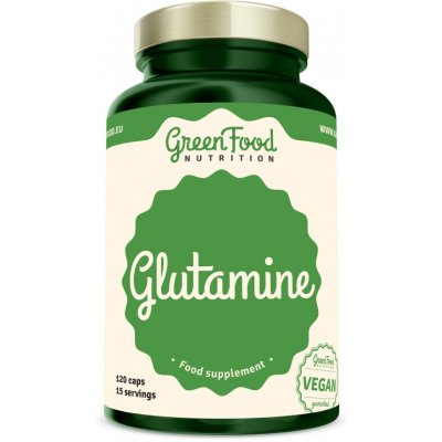GreenFood Glutamin 120 kapslí – Hledejceny.cz