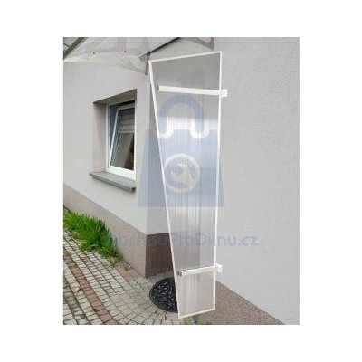 LanitPlast UNI 310x600x1850, antracit, čirý – Hledejceny.cz