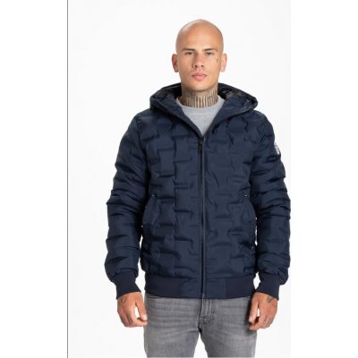 PitBull West Coast pánská zimní bunda Carver tmavě modrá – Zbozi.Blesk.cz
