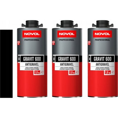 Novol Gravit 600 ochrana podvozků 1,8kg černý – Hledejceny.cz