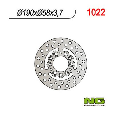 Brzdový kotouč NG Brakes NG1022 – Zbozi.Blesk.cz