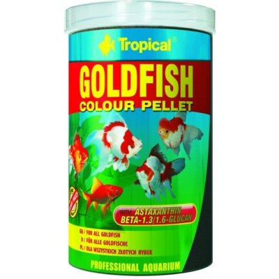 Tropical Goldfish Color Pellet 5 l