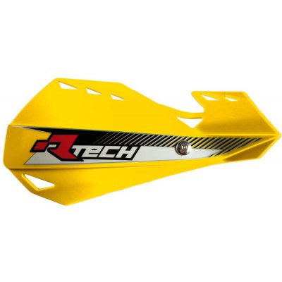 RACETECH (RTECH) kryty páček DUAL EVO barva žlutá (s upevněním do řidítek) (R-KITPMDUGI14)