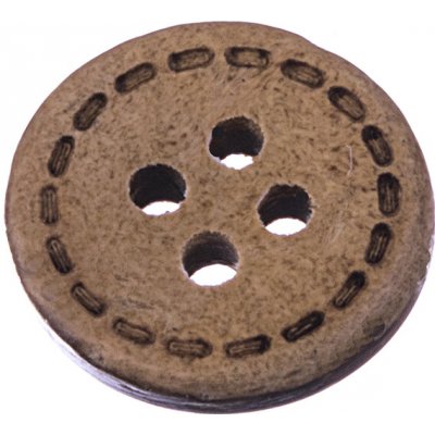 Knoflík 15 mm kokos – Hledejceny.cz