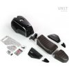 Stupačka Přestavbový kit Unit Garage BMW R NineT, černo-hnědý