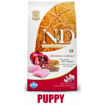 N&D Low Grain DOG Puppy Chicken & Pomegranate 0,8 kg – Zboží Mobilmania