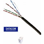 Datacom 1155 UTP Cat5e, PVC, 305m, černý – Hledejceny.cz
