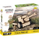 COBI 2252 World War II Německé protitankové dělo 7,5 cm PaK 40