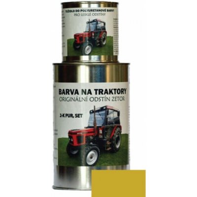 U PEPÁNKA s.r.o. Barvy na traktory Zetor Originální odstín ŽLUTÁ 2-K Polyuretan 6,25kg | Zboží Auto