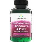 Swanson Glukosamin Chondroitin i MSM 120 tablet – Hledejceny.cz