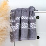Stanex Bambusové ručníky a osušky VALENCIA hnědá 50 x 100 cm – Zboží Dáma