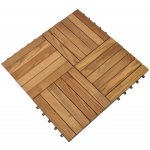 Rojaplast Thermowood 30 x 30 cm hnědá 6 ks – Sleviste.cz
