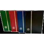 Leuchtturm Zásobník na známky 115x158 mm, 16 bílých stránek modrý – Zboží Živě