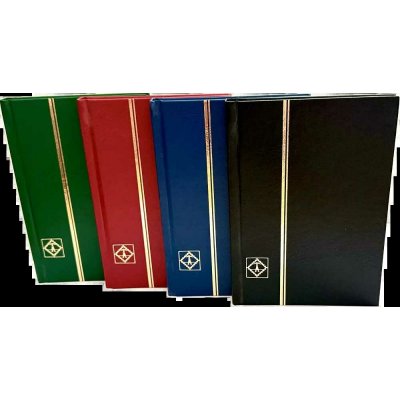 Leuchtturm Zásobník na známky 115x158 mm, 16 bílých stránek modrý – Zboží Živě