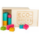 ECO-BRICKS Color Plus dřevěná stavebnice 25 ks – Hledejceny.cz