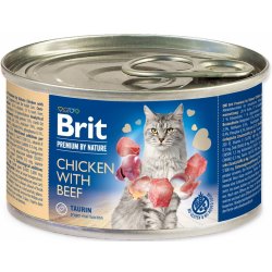 Brit Premium by Nature Cat Chicken with Beef 200 g