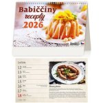 Stolní Helma Babiččiny recepty 2026 – Zboží Dáma