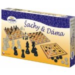 Šachy a dáma 2v1 Detoa – Zboží Dáma
