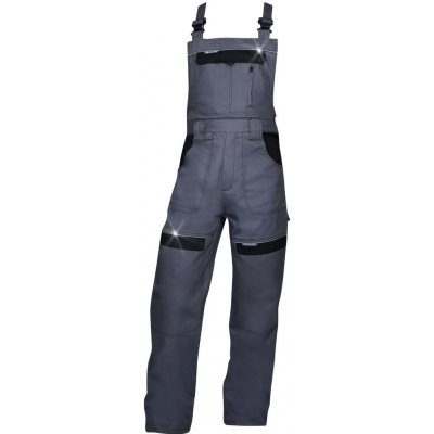 Ardon H8404 Cool Trend Pracovní kalhoty s laclem šedá / černá – Hledejceny.cz
