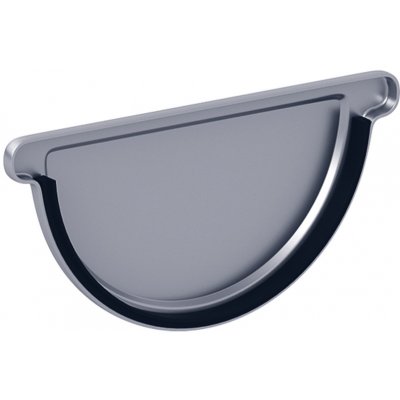 Tegola Čelo žlabu s těsněním 333 mm pozink – Sleviste.cz