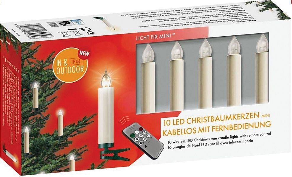 Licht Fix Mini 74050 LED svíčky na vánoční stromeček bezdrátové od 997 Kč -  Heureka.cz
