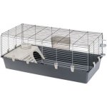 Ferplast klec RABBIT 120 s výbavou modrá 118 x 58,5 x 49,5 cm – Zboží Mobilmania