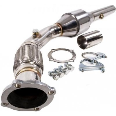 Jap Parts Downpipe se sportovním katalyzátorem VW Polo 1.8T 20V - 63,5mm – Hledejceny.cz