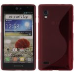 Pouzdro S-Case LG Optimus L9 P760 Červené – Hledejceny.cz