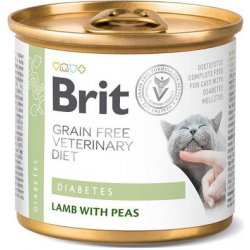 Brit VD Cat GF Diabetes 24 x 200 g