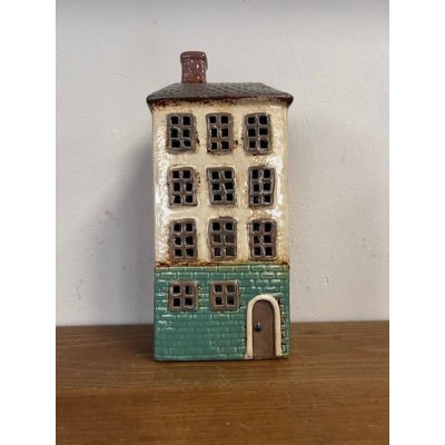 Keramický domeček na čajovou svíčku 11x24cm 3 – Zboží Dáma