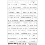 PAPERO AMO ♥ Samolepky - ČESKÉ LÉTO / Fráze – Zboží Živě
