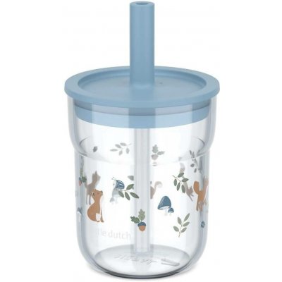 Little Dutch Láhev s brčkem Forest Friends 250 ml – Zboží Mobilmania