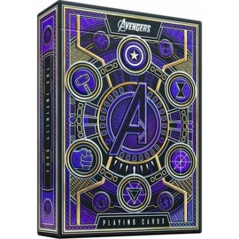 Theory11 Avengers: Infinity SagaMarvel hrací karty superhrdinů Fialová