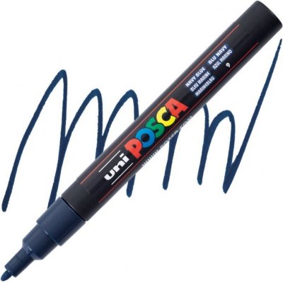 Uni Posca 3M námořní modř – Zboží Mobilmania