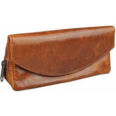 Kožené pouzdro na tabák hnědé – Zboží Dáma