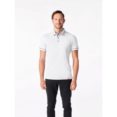 CityZen SPARKS pánská polokošile bílá/jeans blue – Zboží Mobilmania