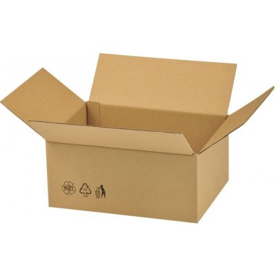 Eobaly.cz krabice klopová 310 x 230 x 150 mm 25 ks – Zboží Živě