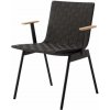 Jídelní židle &Tradition Ville AV34 s područkami warm black