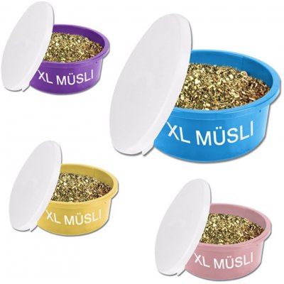 Vědro na Müsli XL 8l s víkem šedá – Hledejceny.cz