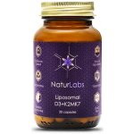 NaturLabs Vitamín D3 a K2 v lipozomální formě 30 kapslí – Hledejceny.cz